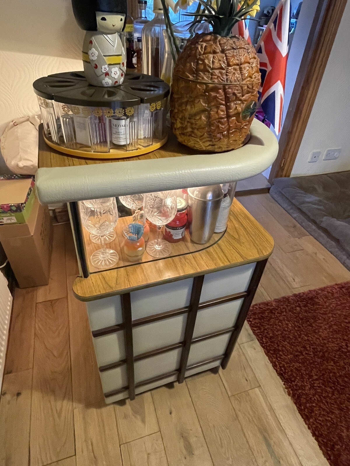 vintage retro home cocktail bar eBay