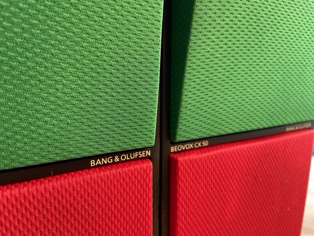 Bang & Olufsen BeoVox CX50 Speakers- Original Black paint