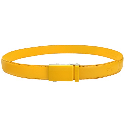 Falari Men Unisex Classic Ratchet Dress Belt Genuine Leather Casual Golf Belt - Picture 80 of 83