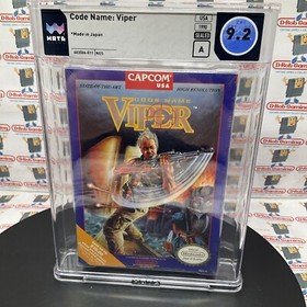 Code Name Viper CAPCOM Super New Sealed VGA WATA CGC Gamecube NES SNES Contra