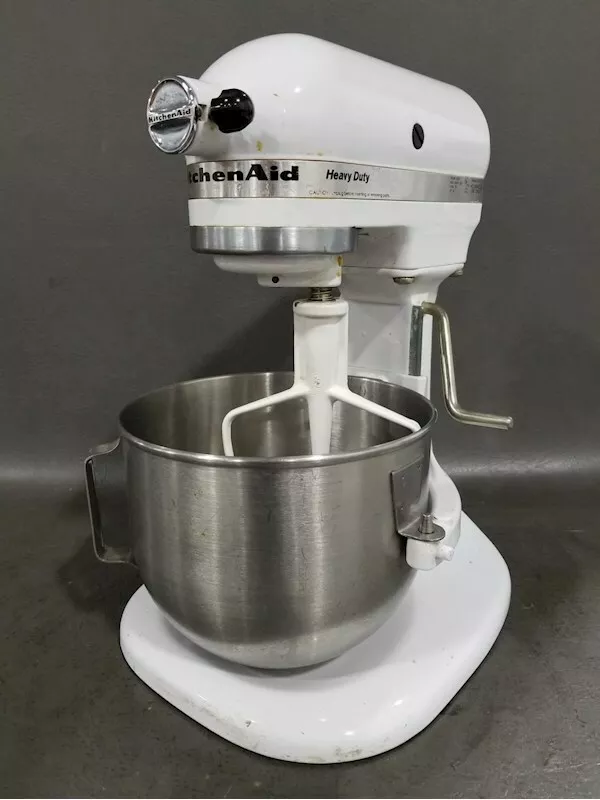 KitchenAid Lift Stand Mixer Model K5SS White with Attachments