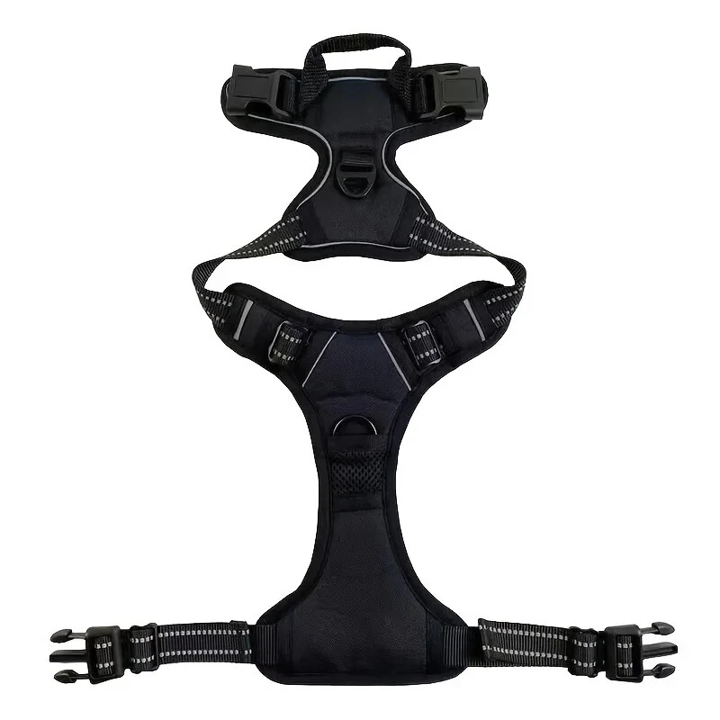 Dog Harness No-Pull with 2 Leash Clips Adjustable Pet Vest Reflective
