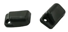 Black Sun Visor Clips VW Bug/Beetle 1965-1979, Karmann Ghia 1968-1974 Squareback