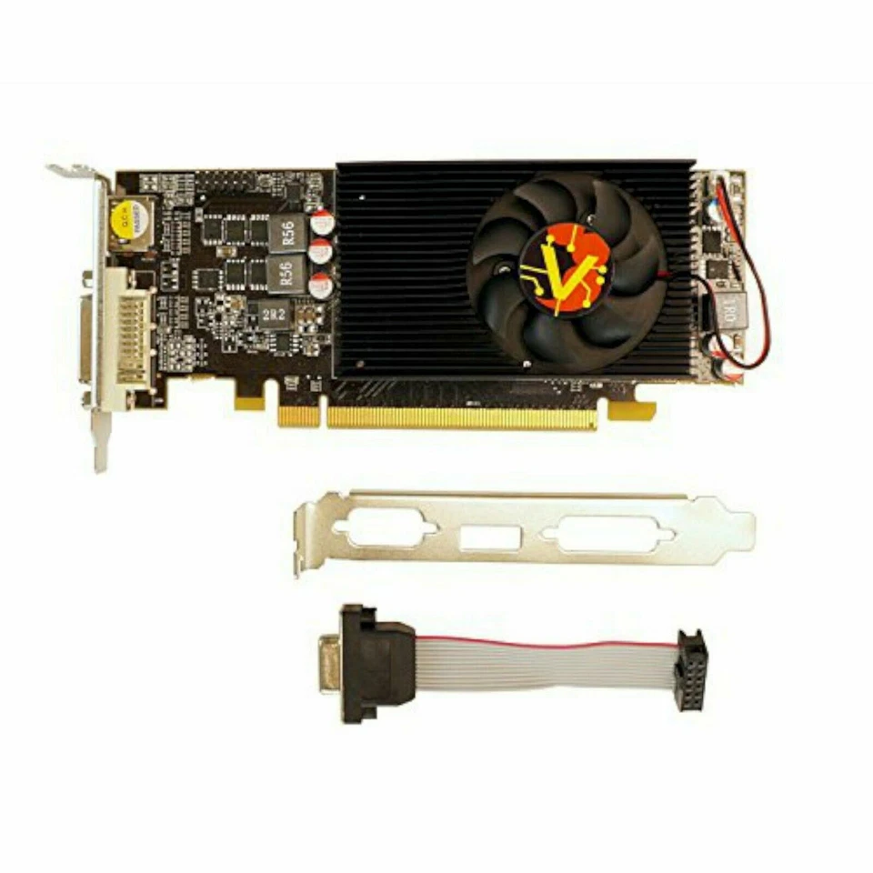 NEW VisionTek 900702 Radeon R7 250 PCIE 1GB GDDR5 SFF Video Graphics Card 4.6GHz - Image 3 of 4