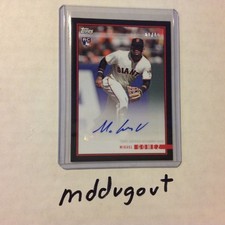 Miguel Gomez #13C-A Giants RC Auto Black 1/10 made Rookie 2018 TOPPS ON-DEMAND