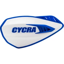 Cycra White/Blue Cyclone Handguards | 1CYC-0056-232
