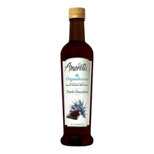 Amoretti Organolicious Organic Dark Chocolate Blue Agave Nectar 12.7 oz.