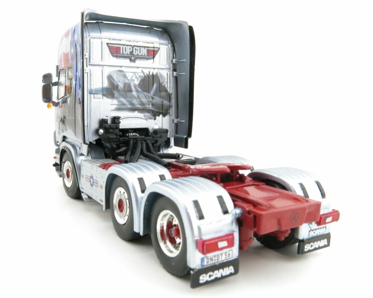 WSI 01-3174 Scania Topline 6X2 Truck TOP GUN Decker