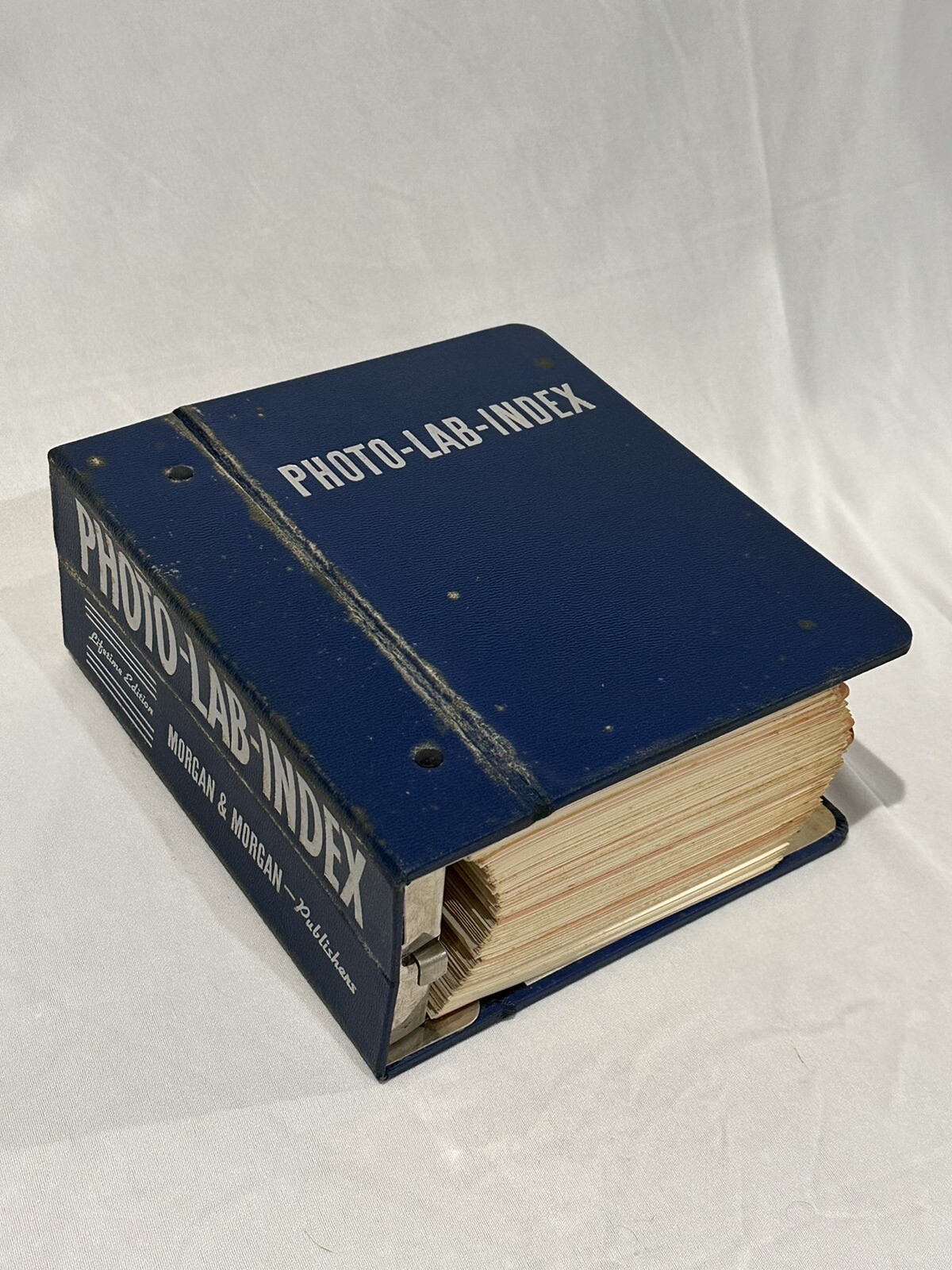 Vintage Photo Lab Index Book - Morgan - Lifetime Edition