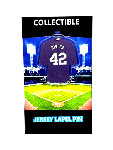 New York Yankees Mariano Rivera jersey lapel pin-Bronx Bomber Collectible