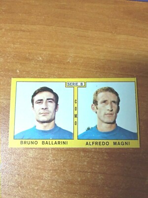 PANINI 1969-70 BALLARINI/MAGNI FOOTBALLERS FIGURINE - COMO original