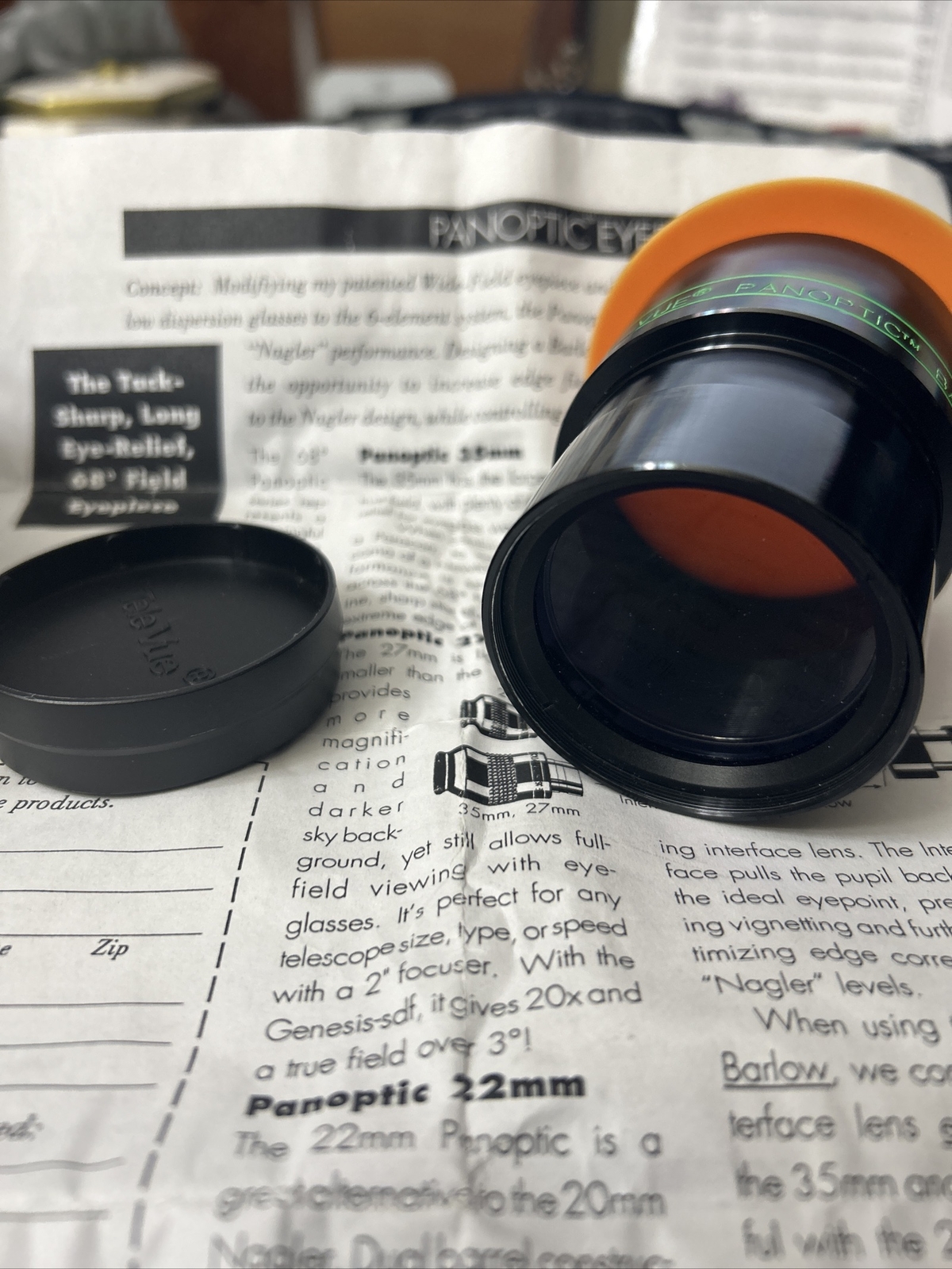 Tele Vue Panoptic Barlow Interface eBay