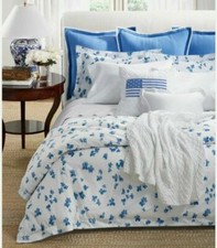 RALPH LAUREN GEORGICA MAYLEN KING COMFORTER 2 KING/3 EURO SHAM SET NIP