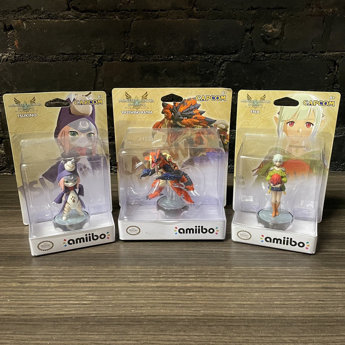 Monster Hunter Stories 2 Tsukino + Razewing Ratha + Ena US