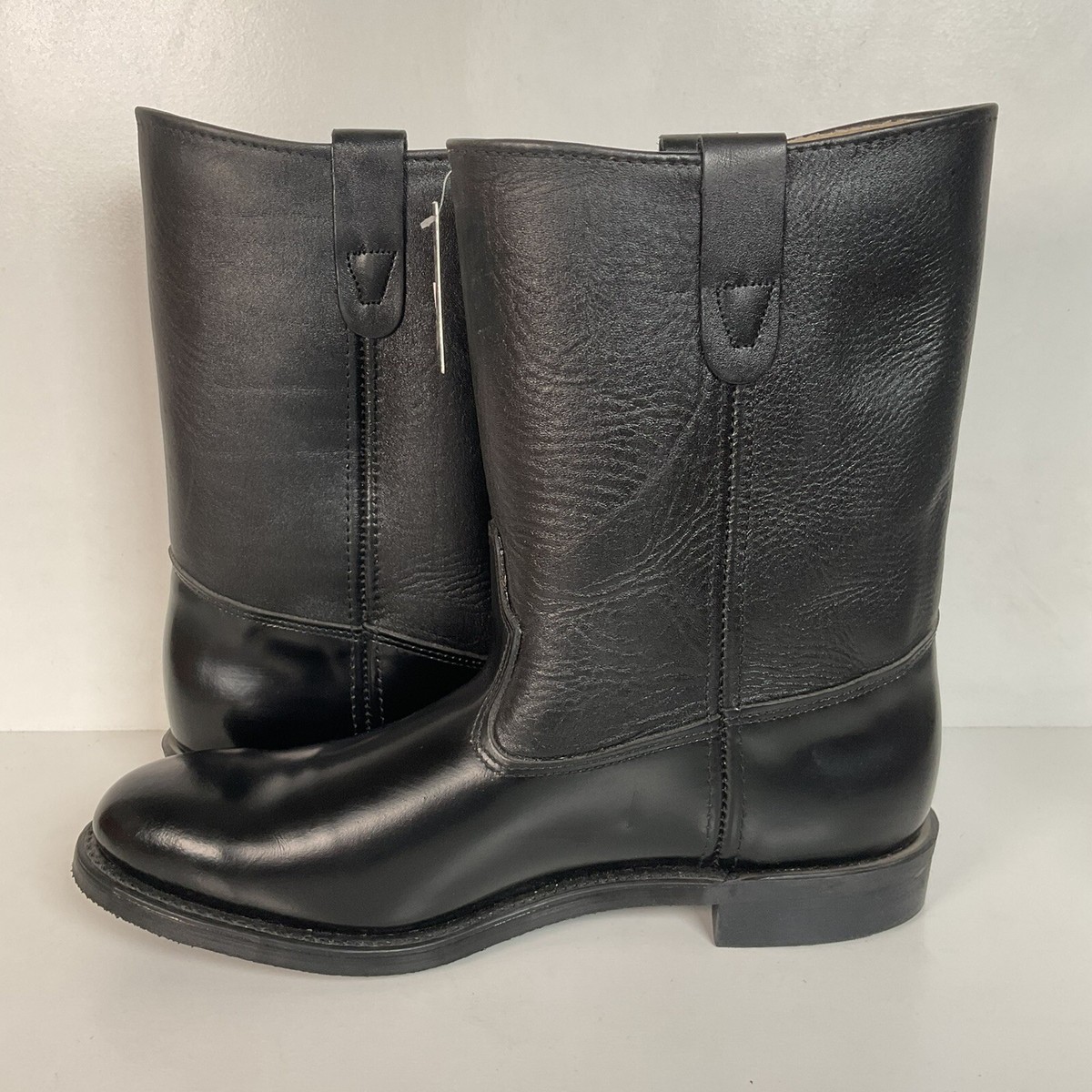 Double-H Ranchwell Wellington Boots 10.5 D USA Made Soft Toe 
