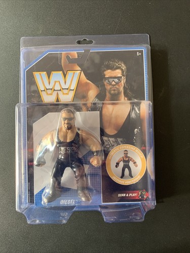 Mattel WWE WWF Diesel Retro Action Figure Wrestlin...