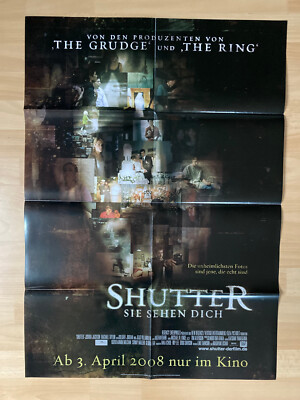 Filmposter * Kinoplakat * A1 * Shutter - Sie sehen dich * 2008