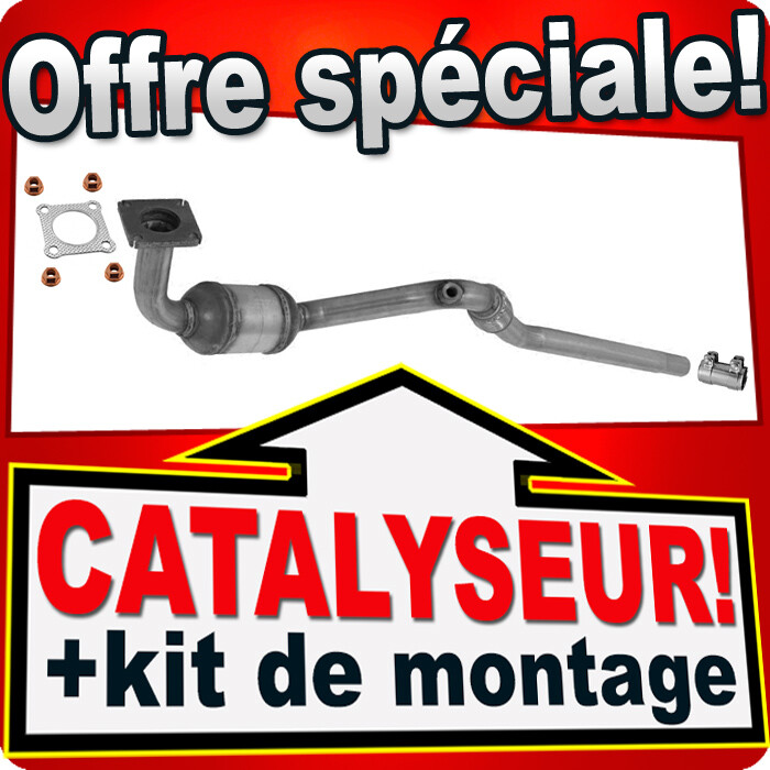 Catalyseur de rechange pour restaurer échappement Seat Cordoba et VW Polo