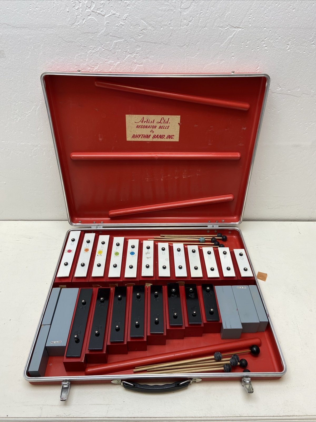 Artist Ltd. Resonator Bells by Rhythm Band Inc. in Original Case eBay