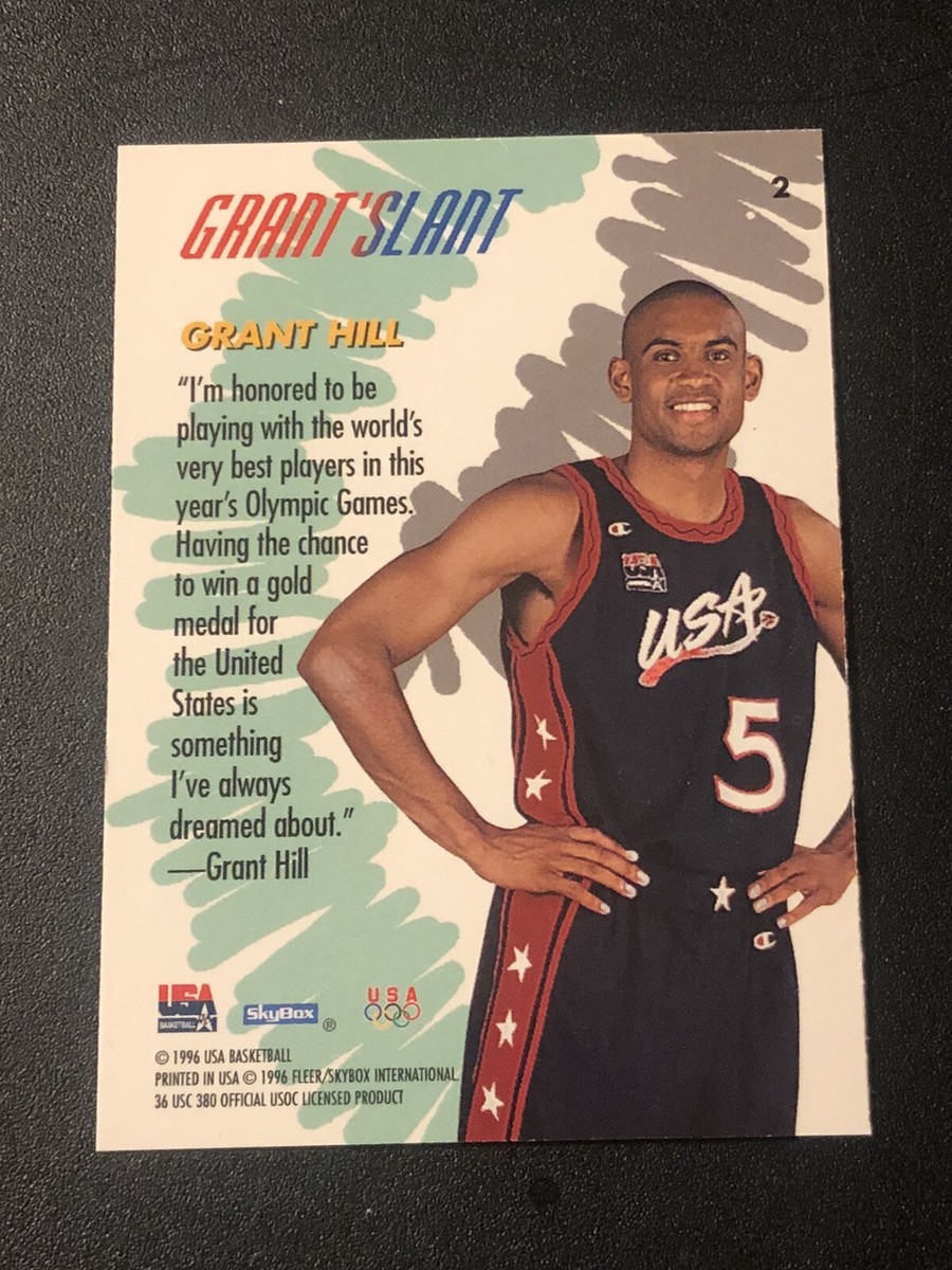 1996 Skybox USA Basketball Grant Hill #2 HOF | eBay