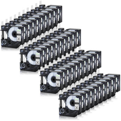 Compatible for Dymo Rhino 18482 Permanent Polyester Label Tapes 9mm x 5.5m 40PCS