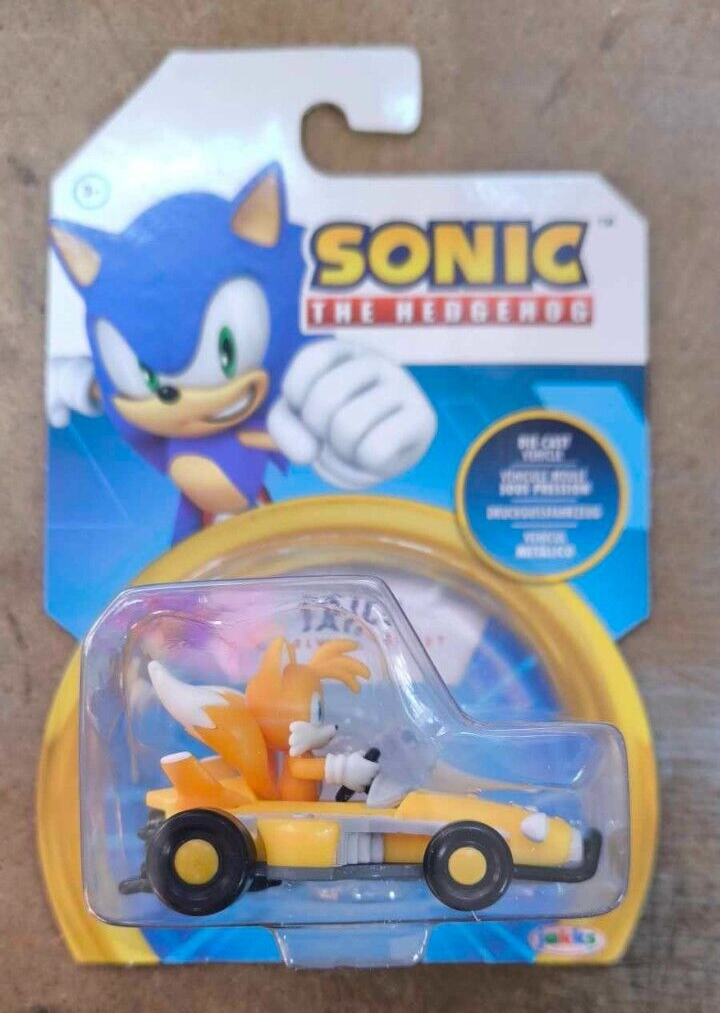 SONIC THE HEDGEHOG DIE-CAST VEHICLE TAILS