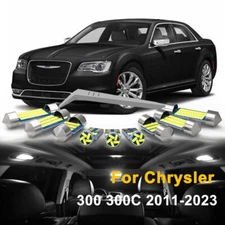 10x Interior LED Light Bulb Map License plate For Chrysler 300 300C 2011-2023