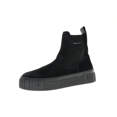 Gant Snowmont Stiefelette Boots Warmfutter Schwarz Damen Schuhe Gr. 40