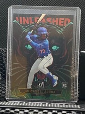 Luisangel Acuna (RC) 2025 Donruss Unleashed Green Laser  - Mets