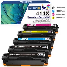 Toner WITH CHIP Compatible For HP W2020A 414A 414X Pro M454 M454dn M479 dw Lot