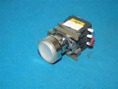 Telemecanique ZBE-101 ZBE101 White Pushbutton