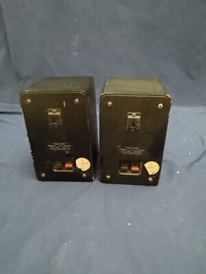 Vintage Radio Shack Realistic Minimus 7 Bookshelf Speakers 40