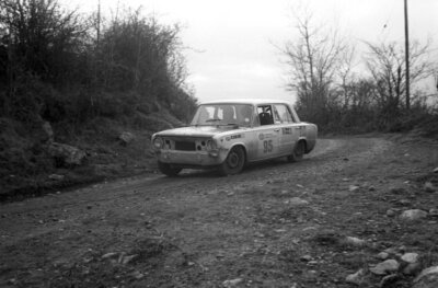 Photo Ancienne Moskvitch 1500 1973 – Voiture De Rallye Historique Neuve