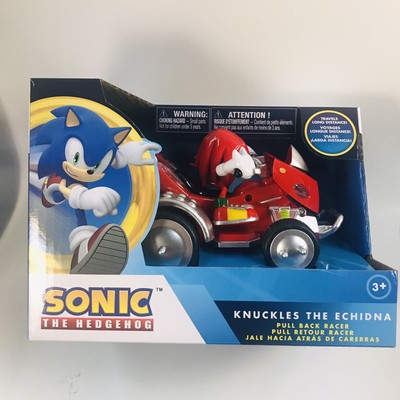 Sega Sonic Racing Pull Back Race Car Knuckles The Echidna All Stars