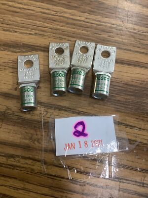 Lot Of 4 ILSCO CSWS-1-14 1HOLE LUG