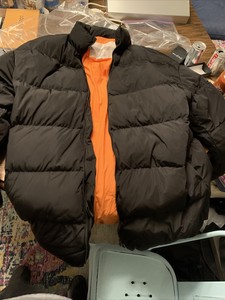 black puffer jacket ebay