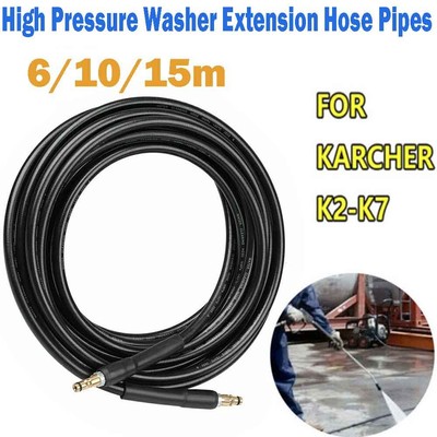 Pressure Washer Replacement Hose 10M Compatible with Karcher K2 K3 K4 K5 K6 K7, 180Bar Jet Wash