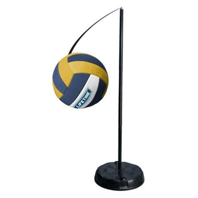 Lifetime 90029 Tetherball System Portable Pole Set Outdoor Playground Sport Game