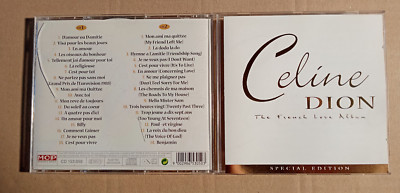 CELINE DION - THE FRENCH LOVE ALBUM - CD   (JG10)