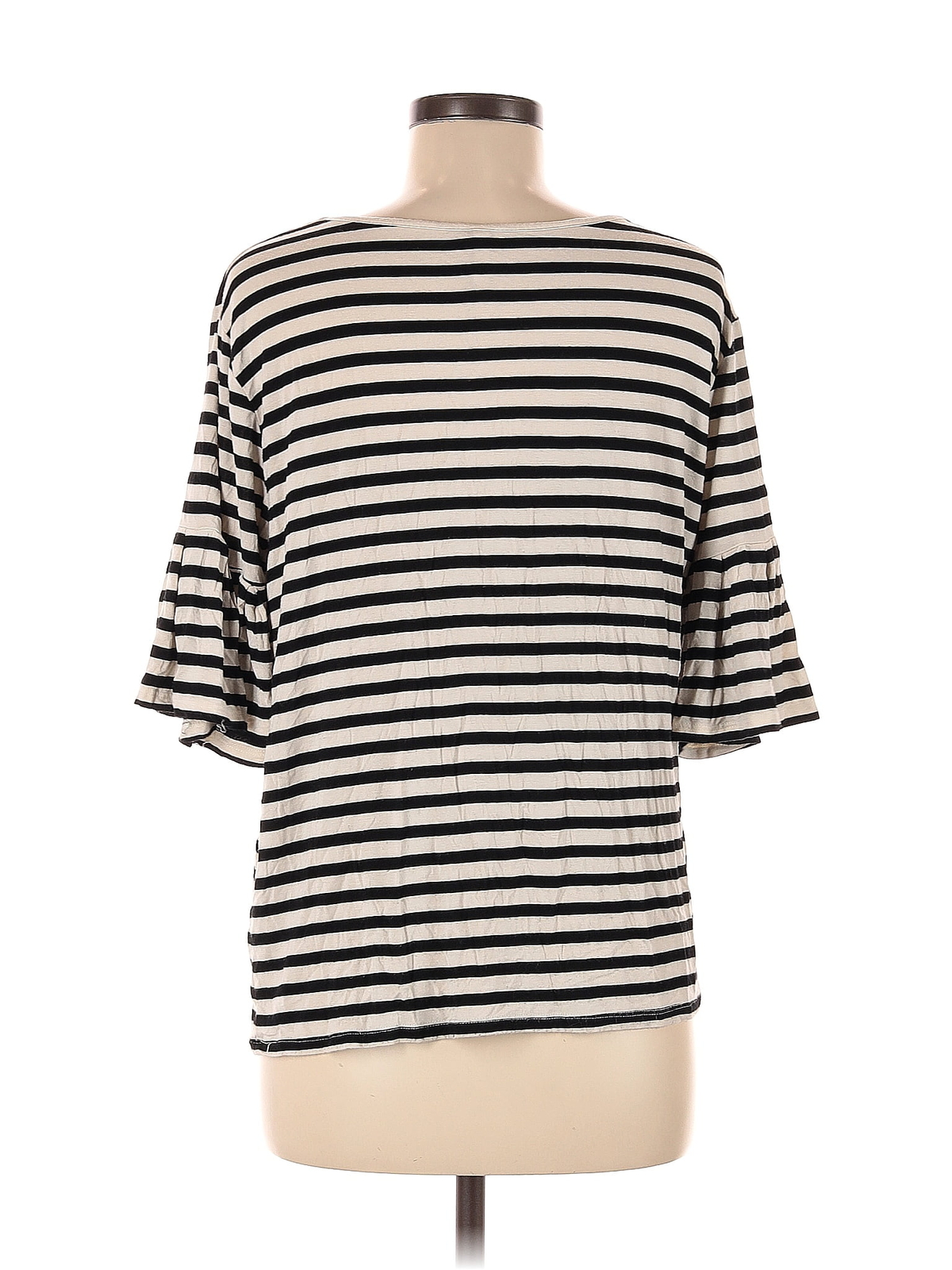 Z Supply Women Silver 3/4 Sleeve TShirt M eBay