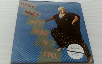 Bertice Reading-Don't Bother To Knock-7TUN001-Vinyl-7''-Single-Record-1980s