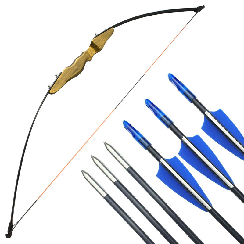 Tongtu Recurvebogen Set 30lb/40lb - Für Erwachsene Einsteiger, 50 Zoll, Inkl. 12 Pfeile & Zubehör