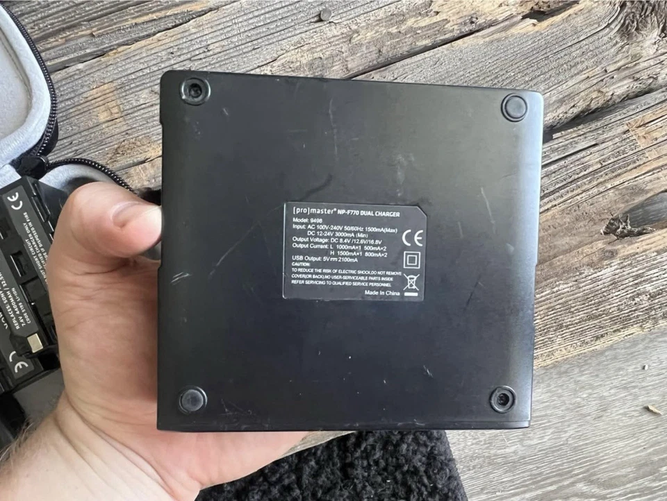 ProMaster Sony Dual Battery / Charger Kit for NP-F770 With Batteries - Image 4 of 4