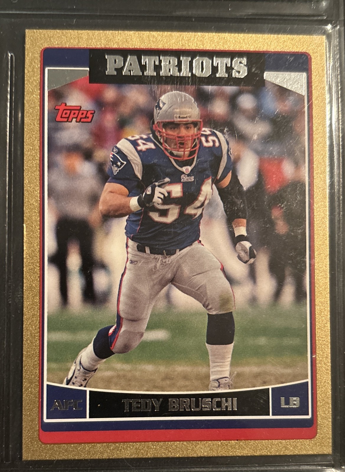 2006 Topps - Tedy Bruschi #14 Gold /2006
