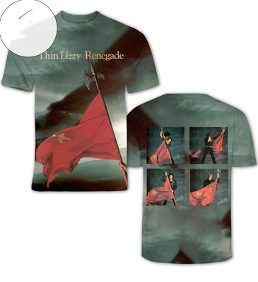 Thin Lizzy Renegade Album Cover 3D T Shirt All Size S to 5XL OM2211