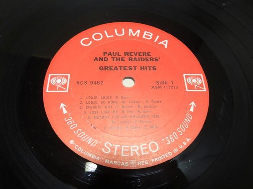 Paul Revere & The Raiders Greatest Hits 1967 Columbia KCS 9462 w/ Booklet - Picture 5 of 12