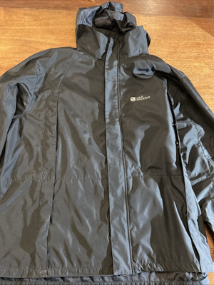 Ecko Unltd Function Jacket Adult XXL Black Tech Jacket Mens Hood Weatherproof
