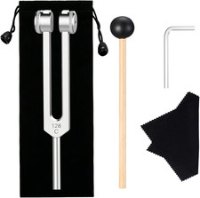 128 Hz Weighted Tuning Fork Medical-Grade Tuning Forks for Healing-Professional