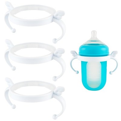 XUNICUTE Baby Bottle Handles for Boon Bottles, Ergonomic Bottles Holder for Newb