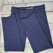 Betabrand Dress Pant Yoga Pants Navy Petite Bootcut Pants XLP